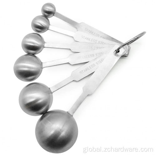 China Baking Stainless Steel Measuring Spoon Set With Scale Manufactory